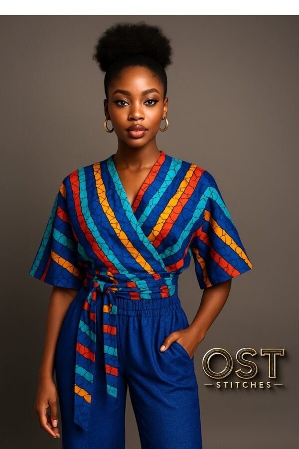 Electric Indigo Two-Piece Set