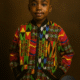 Noir Bold Kids Kente Jacket